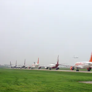 Stansted Takeoff Queue