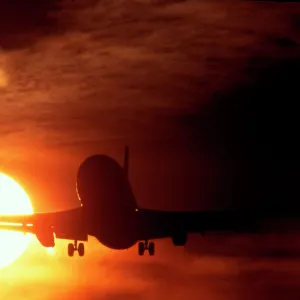 Sunset: Boeing 737