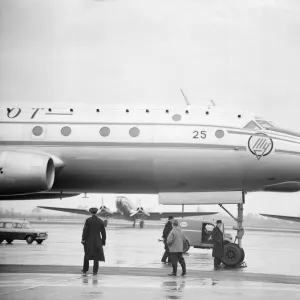 Tupolev Tu-104 Aeroflot CCCP-N5400 March 1956 Heathrow (c) Flight