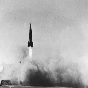 V2 rocket being fired