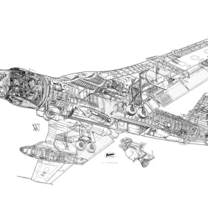 Vickers Valiant BMk1 Cutaway Drawing