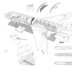 Vickers VC10 - RAF Cutaway Drawing