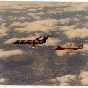 Vickers VC10 tanker and a Nimrod