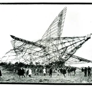 Zeppelin Viktoria Airship Zeppelin Viktoria Airship