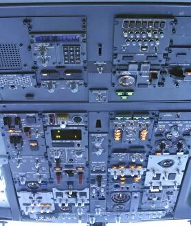 Images Dated 1st January 1980: 737-600 overhead panel
