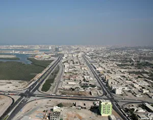 Images Dated 24th November 2005: Aerial view of Ras Al Khaimah