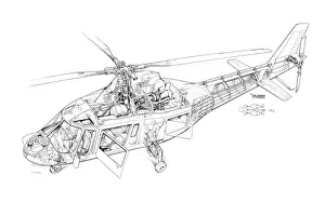 Agusta A109 Hirundo Cutaway Drawing