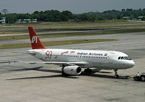 Airbus A320 Indian Airlines in special livery