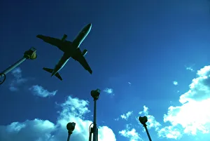 Landing over lights