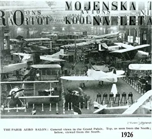 Historical Prints: Airshow: Paris 1926