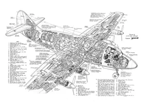 Armstrong Whitworth Apollo Cutaway Poster Armstrong Whitworth Apollo Cutaway Poster