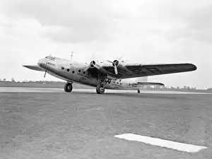 Airliner Prints: Armstrong Whitworth Ensign G-ADSR Imperial Airways 29/04/38 Coventry (c) Flight