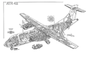 <b class=qtipBold><figcaption>ATR 42 Cutaway Drawing</figcaption></b><br>ATR 42 Cutaway Drawing Not to be reproduced without permission or payment<br><em>© Flightglobal</em> ATR 42 Cutaway Drawing
