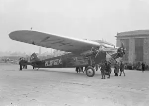 Avro 10 Southern Star 1st mail and passenger service in Australia, Australian National Airways
