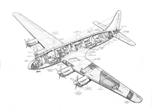 <b class=qtipBold><figcaption>Avro 688 Tudor 1 Cutaway Drawing</figcaption></b><br><em>© Flightglobal</em> Avro 688 Tudor 1 Cutaway Drawing