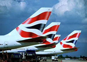 Flight Collection: BA 747 LHR tails spa