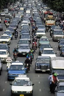 Flight Collection: Bangkok - Thailand traffic jam (c) Lai