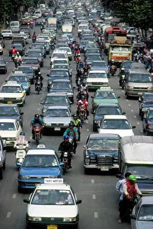 Flight Collection: Bangkok - Thailand traffic jam (c) Lai