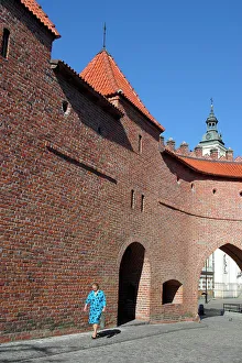 Flight Collection: The Barbican Leading to Old Town Square Warsaw