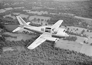 <b class=qtipBold><figcaption>Beagle 206</figcaption></b><br>Beagle, 206, G-ARXM, Farnborough, 1962, 1960s, A-A, 3/4, Front, Above, Historical, GA, Light, Aircraft<br><em>© Flight Global 2009 - All Rights Reserved</em> Beagle 206