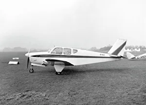 <b class=qtipBold><figcaption>Beechcraft Debonair</figcaption></b><br>Beechcraft, Debonair, EI-ALI, 1961, 1960s, Historical, GA, Light, Aircraft, Ireland, Europe, Ground, Side<br><em>© Flight Global 2009 - All Rights Reserved</em> Beechcraft Debonair