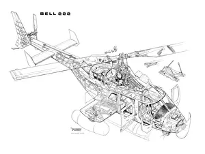 <b class=qtipBold><figcaption>Bell 222 Cutaway Drawing</figcaption></b><br><em>© Flightglobal</em> Bell 222 Cutaway Drawing