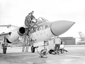 <b class=qtipBold><figcaption>Blackburn Buccaneer</figcaption></b><br>Blackburn Buccaneer 700z RN Lossiemouth 29/11/61 (c) Flight Not to be reproduced without permission<br><em>© Flight Global 2009 - All Rights Reserved</em> Blackburn Buccaneer