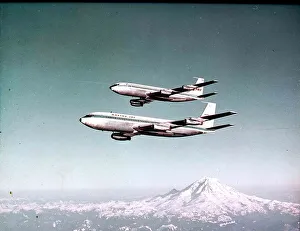 Flight Collection: he Boeing 707 is an American four-engine commercial passenger jet airliner developed by Boeing in
