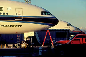 Boeing 777 on final production Boeing 777 on final production