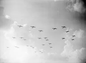 Boeing B-29 Superfortress display at Farnborough airshow 1950 Boeing B-29 Superfortress display at Farnborough airshow 1950