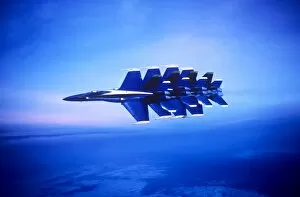 Boeing F-18 Blue Angles display team