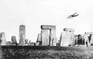 Bristol Aircraft Over Stonehenge