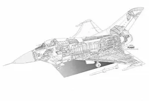Experimental Aircraft Cutaways Gallery: British Aerospace EAP Cutaway Drawing