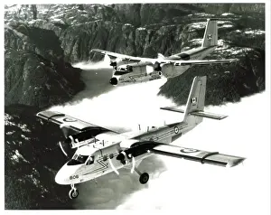 CC 138 Twin Otter plane with CC-115 Buffalo Canadian air Force