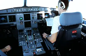 Cockpit: Airbus A319