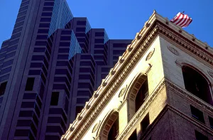 Flight Collection: collis old and new architecture san fran usa 90 years diff us falg