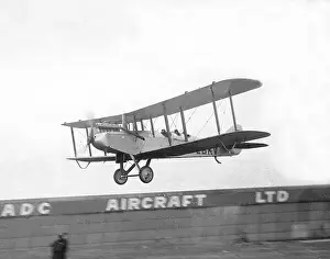 Historical Prints: DH DH9 G-EBKV 1926 (c) The Flight Collection Not to be reproduced without permission