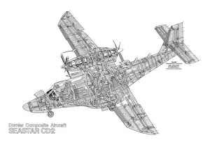 Dornier Seastar CD2 Cutaway Drawing