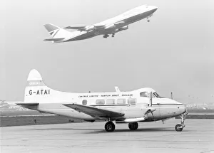 Dove 8 of Cenrax at LHR 1974