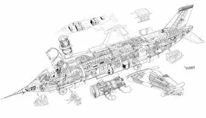 Experimental Aircraft Cutaways Gallery: Embraer EMB-20IA Ipanema Cutaway Drawing