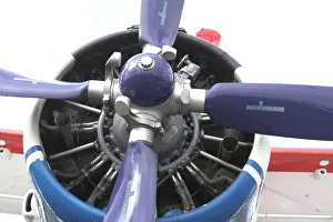 Engine and props of Antonov AN-2