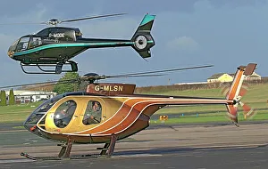 Eurocopter EC120 and MD500 helicopters