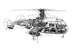 Editor's Picks: Fairey Gyrodyne Cutaway Drawing