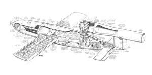 Fiesler V1 Flying Bomb Cutaway Drawing