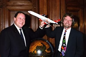 Branson Gallery: First A340-300 delivery to Virgin Atlantic