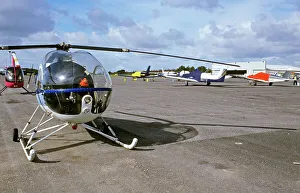 Images Dated 6th January 2006: Flying school aircraft at John Lennon Airport Liverpool