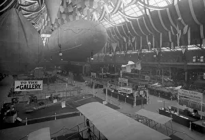 General view of the 1909 Olympia Aero Show