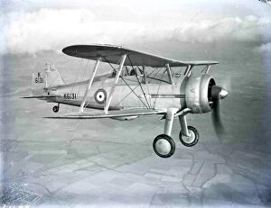 Images Dated 9th January 2008: he Gloster Gladiator (or Gloster SS. 37) was a British-built biplane fighter