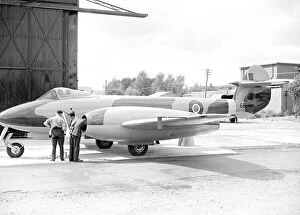 Gloster Meteor F4 held the world speed record of 616mph at Tangmere 1946