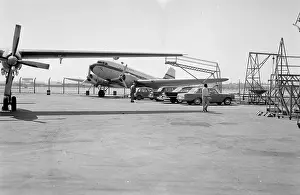 Gulf Aviation DC3 at Bahrain 1972 (c) Flight The Flight Collection 020 8652 8888